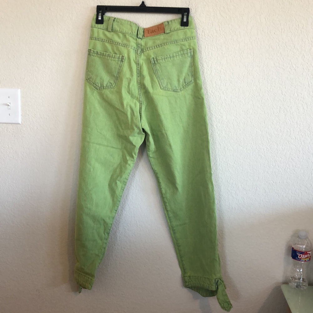 TACH CLOTHING Lubina Jean in Green - Picture 7 of 7